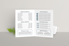 Church Bulletin | Canva, MS Word, &amp; InDesign Product Image 3