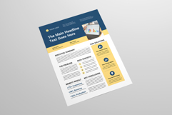 One Pager Template| Canva, MS Word, InDesign Product Image 3