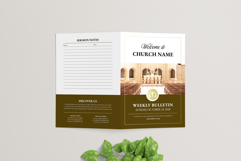 Church Bulletin Template | Canva, MS Word, InDesign Product Image 3