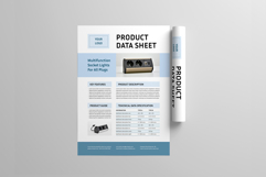 Product One Pager Template | Canva, MS Word, Adobe Indesign Product Image 4