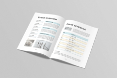 Nonprofit Event Program Booklet Product Image 4