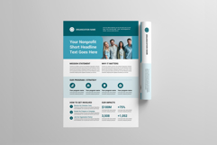 Nonprofit One Pager Template | Canva, MS Word, InDesign Product Image 4