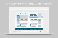 Business Executive Summary | Canva, MS Word, InDesign Product Image 5