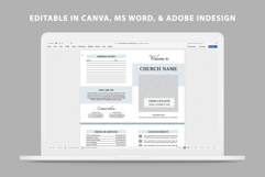 Church Bulletin | Canva, MS Word, InDesign Product Image 5