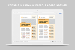 One Pager | Canva, MS Word, InDesign Product Image 5