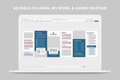 Church Brochure | Canva, MS Word, InDesign Product Image 6