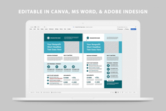 Nonprofit One Pager Template | Canva, MS Word, InDesign Product Image 5