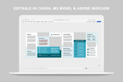 Nonprofit Trifold Brochure | Canva, MS Word, InDesign Product Image 6