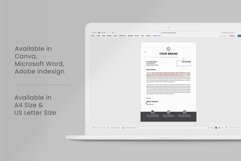 Letterhead Template | Canva, MS Word, InDesign Product Image 5
