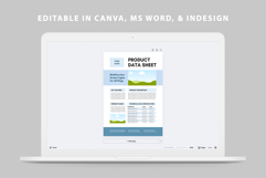 Product One Pager Template | Canva, MS Word, Adobe Indesign Product Image 5