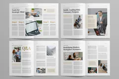 Business Magazine | Canva & InDesign Product Image 6