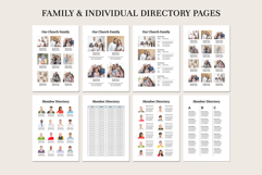 Church Directory Template | Canva &amp; InDesign Product Image 6
