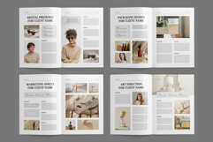 Portfolio Design Layout | Canva &amp; InDesign Product Image 8