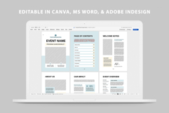 Nonprofit Event Program Booklet Product Image 8