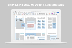 Capability Statement | Canva, MS Word, InDesign Product Image 10
