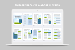 Newsletter Template | Canva &amp; InDesign Product Image 10