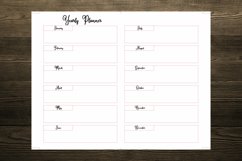 Simple Minimalist Cahier Size Notebook Inserts Planner Product Image 7