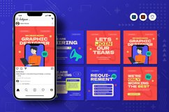 Hiring Bold Style Instagram Post Product Image 1