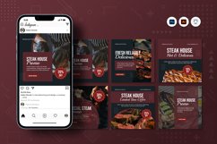 Steak Promo Instagram Post Product Image 1