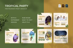 Tropical Party - Instagram Post Product Image 1