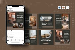 Interior Design Instagram Post Product Image 1