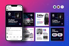 Cyber Security Instagram Post Product Image 1