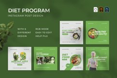 Diet Program - Instagram Post Product Image 1