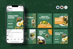 Healthy Food Instagram Post Product Image 1