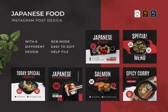 Japanese Food - Instagram Post Product Image 1