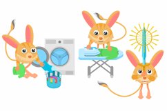 Set Collection Flat Animal Different Jerboas Concept Vector Product Image 1