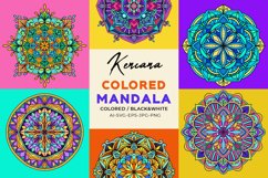 Kencana Colored Flower Mandala Product Image 1