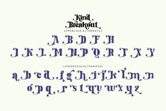 Kind Breakout-Retro Serif Typeface Product Image 11