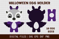 Halloween Lemur Egg Holder SVG Product Image 1