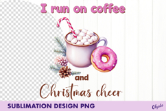 Christmas Quote Sublimation. Violet Christmas PNG Product Image 1