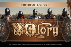 Lotrance - Medieval RPG Display Font Product Image 11