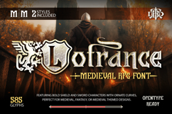 Lotrance - Medieval RPG Display Font Product Image 1