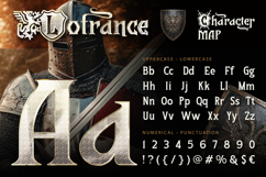 Lotrance - Medieval RPG Display Font Product Image 2