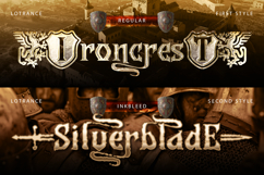 Lotrance - Medieval RPG Display Font Product Image 3