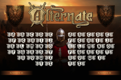 Lotrance - Medieval RPG Display Font Product Image 7