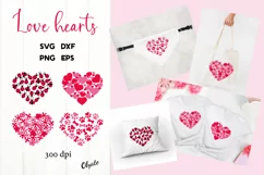 Love Heart PNG, SVG. Valentines Day Hearts. Hearts Design 