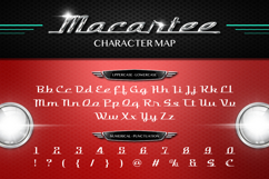 Macartee - Vintage Car Typeface Product Image 2