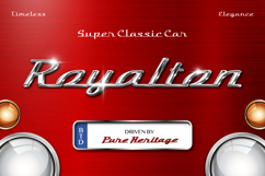 Macartee - Vintage Car Typeface Product Image 5