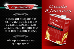 Macartee - Vintage Car Typeface Product Image 6