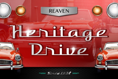 Macartee - Vintage Car Typeface Product Image 8