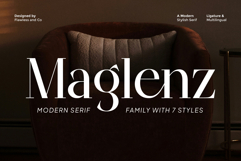 Maglenz Serif Family Product Image 1