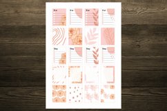 Marigold Flowers Planner Stickers Product Image 2