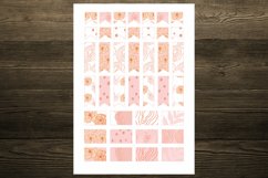 Marigold Flowers Planner Stickers Product Image 3