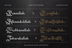Muqodimah - Arabic Style Decorative Font Product Image 4