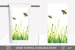 Nature Sublimation. Spring, Summer Dish Towel PNG Product Image 1