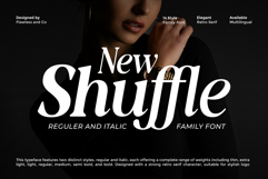 New Shuffle Family Font Product Image 1